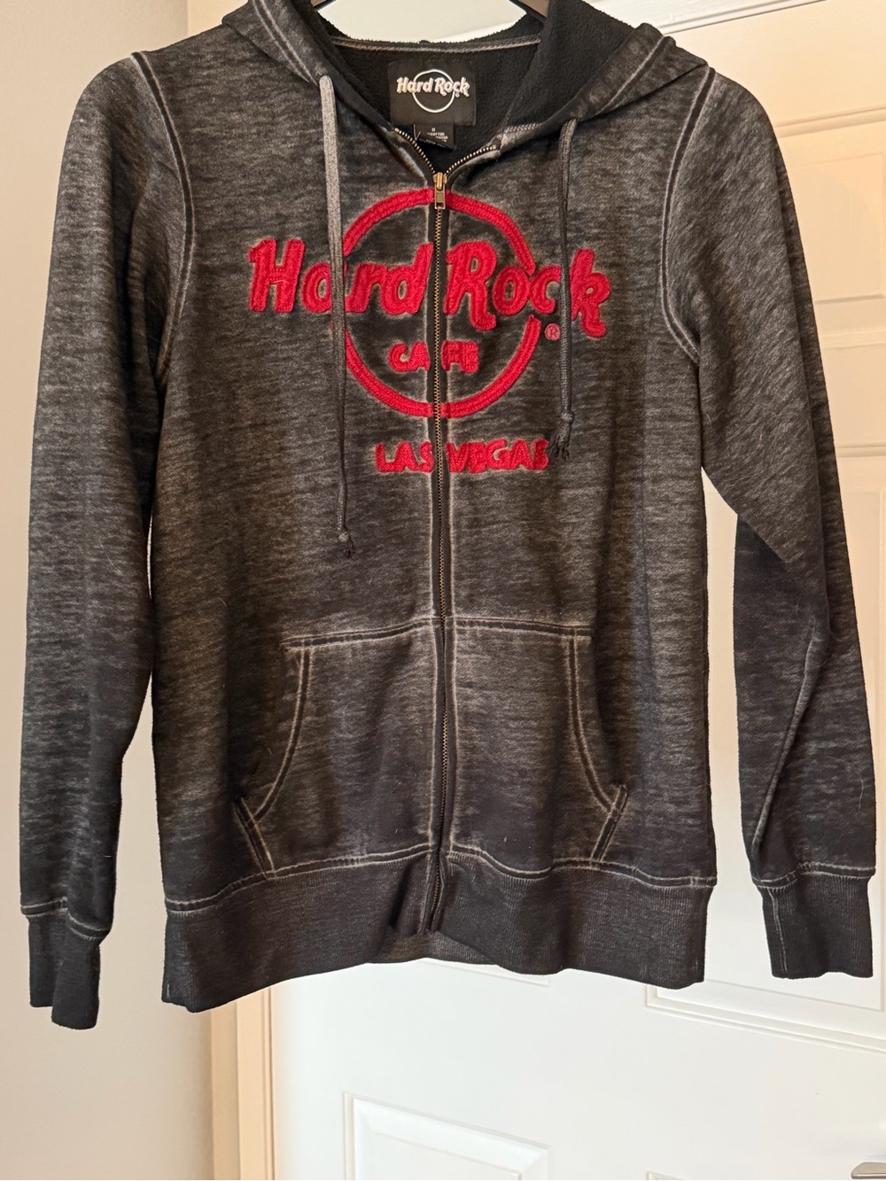 Hard Rock Cafe Las Vegas Zip Hoodie Size Men’s Small